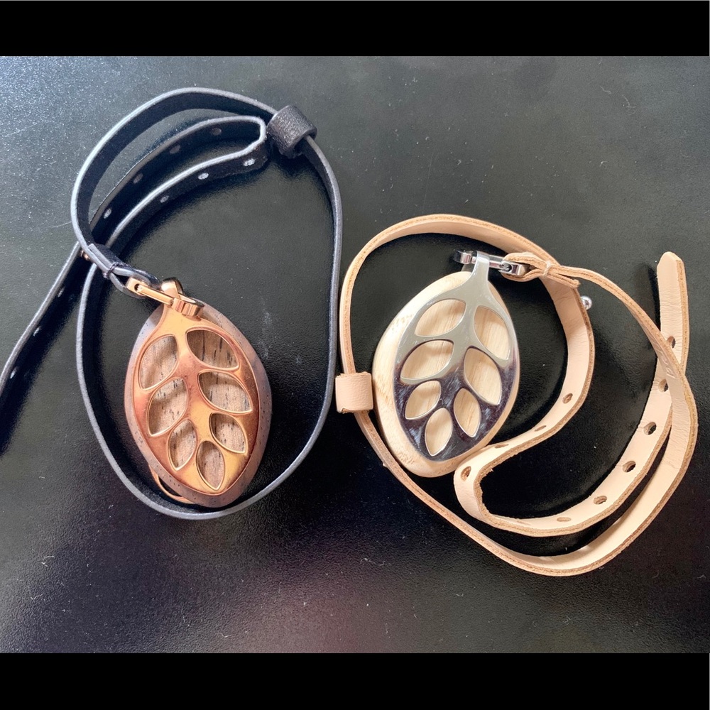 Pair of Bellebeat Fitness Trackers - Gold & Silver